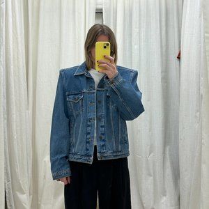 BALENCIAGA Structured Denim Jacket